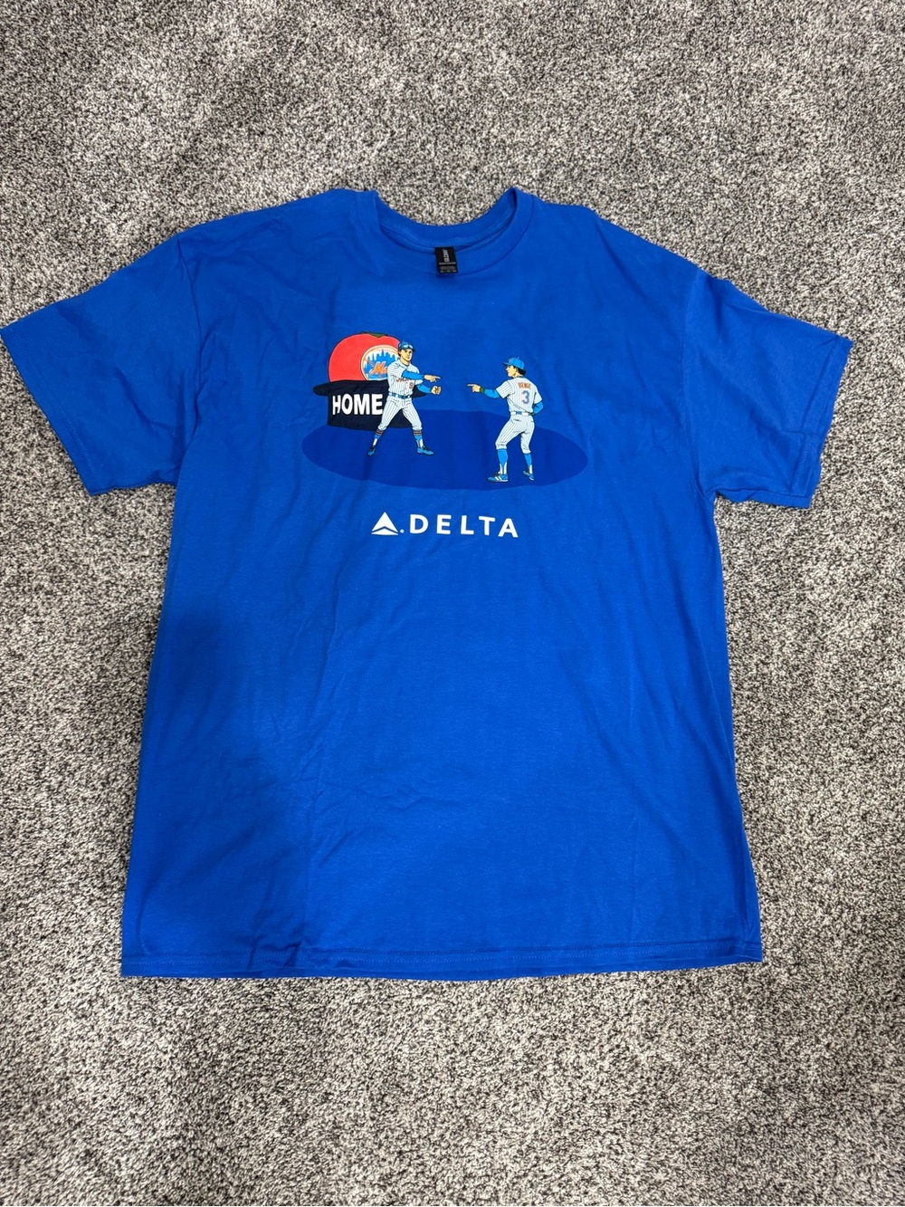 NY Mets Citifield Giveaway 8/19/26, Carson Benge and A.J. Ewing T-shirt, Size XL